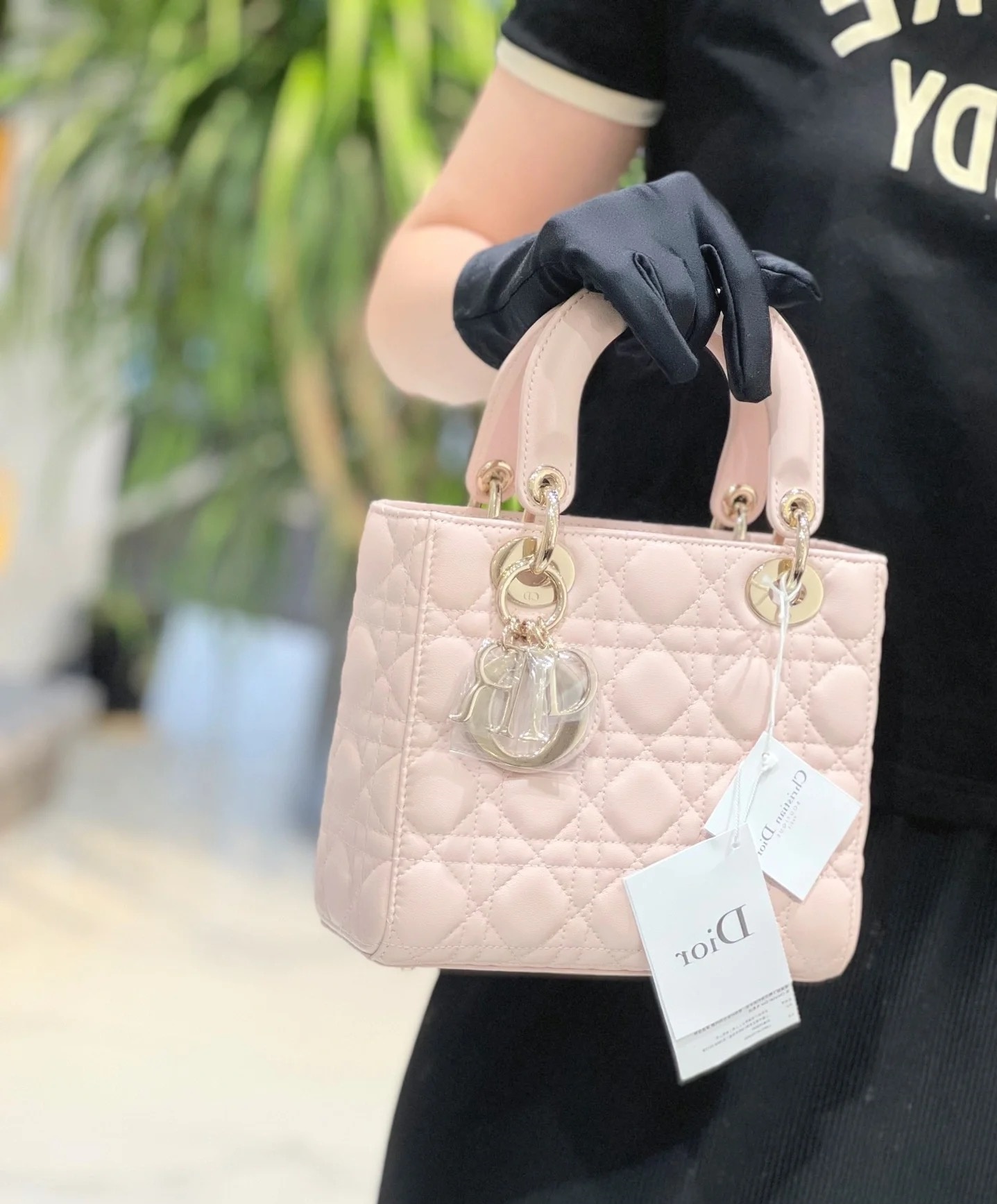 레이디 디올 미니 백