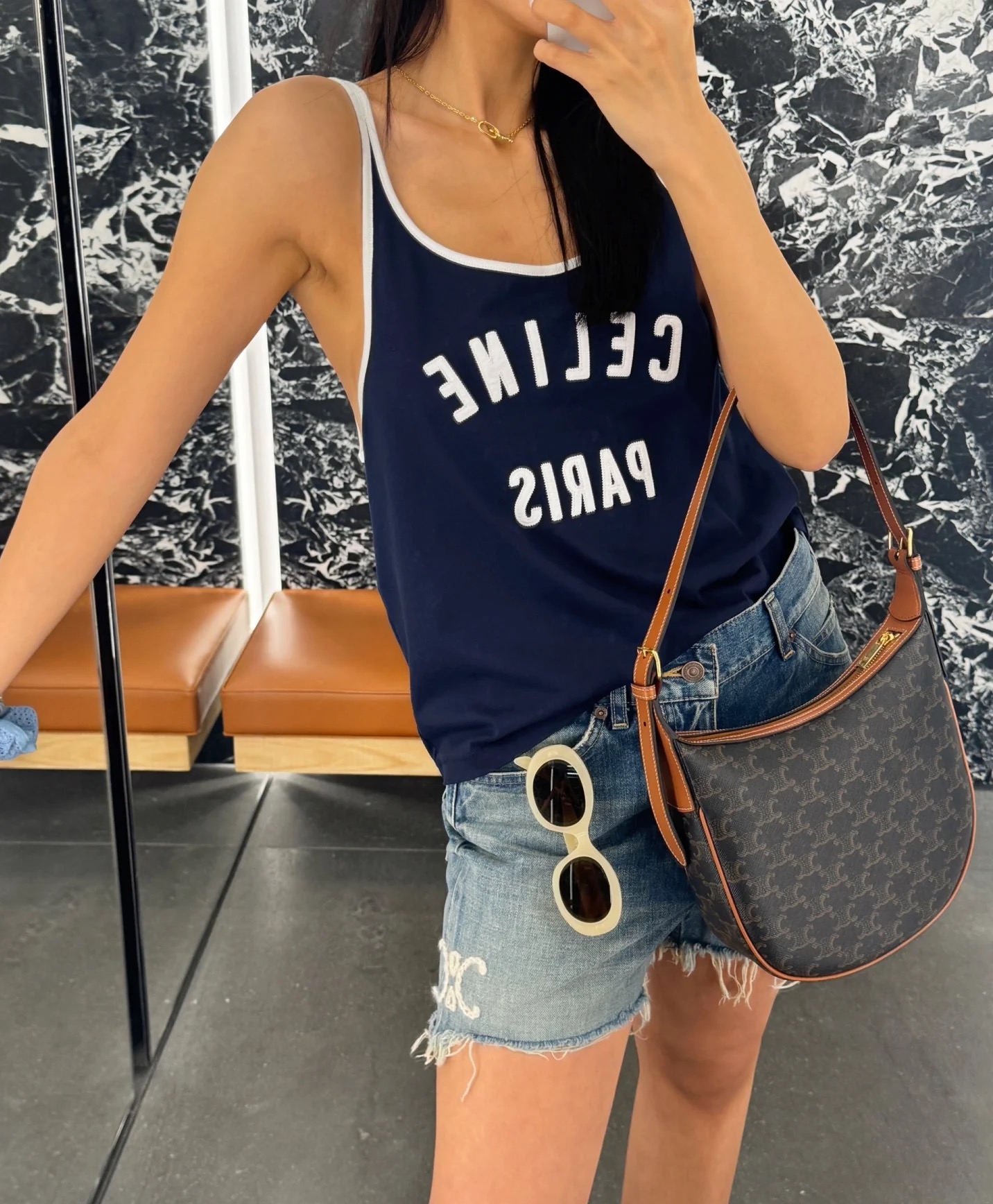 셀린느 스몰 엘로이즈백 - 서플 카프스킨