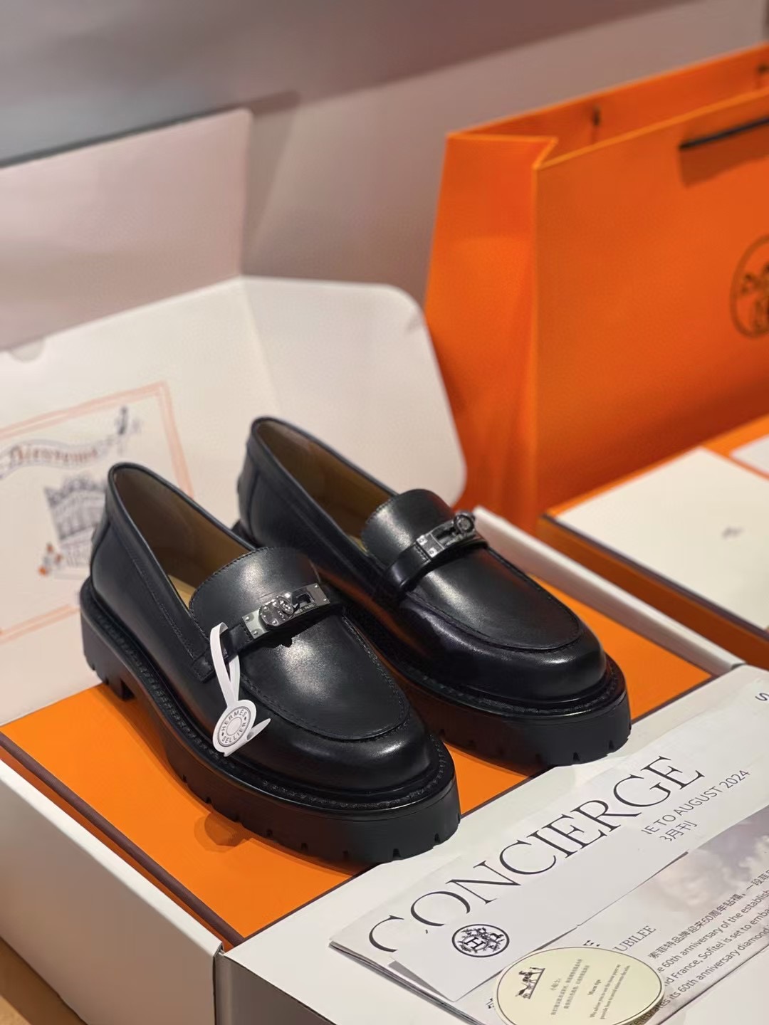 에르메스 아이콘 켈리 로퍼