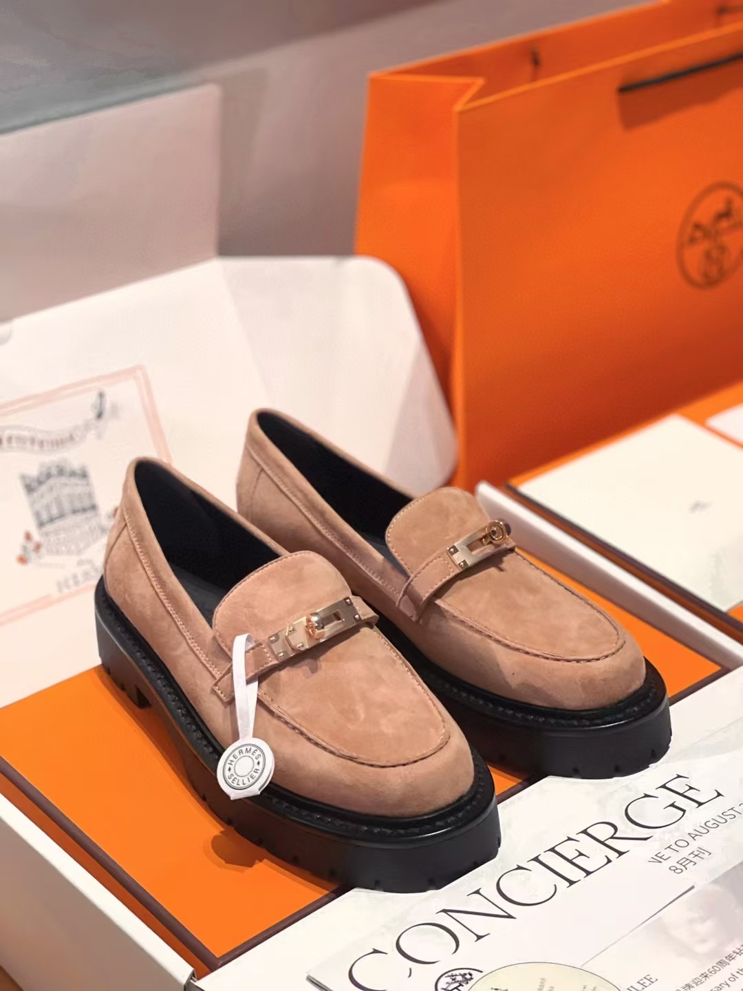 에르메스 아이콘 켈리 로퍼