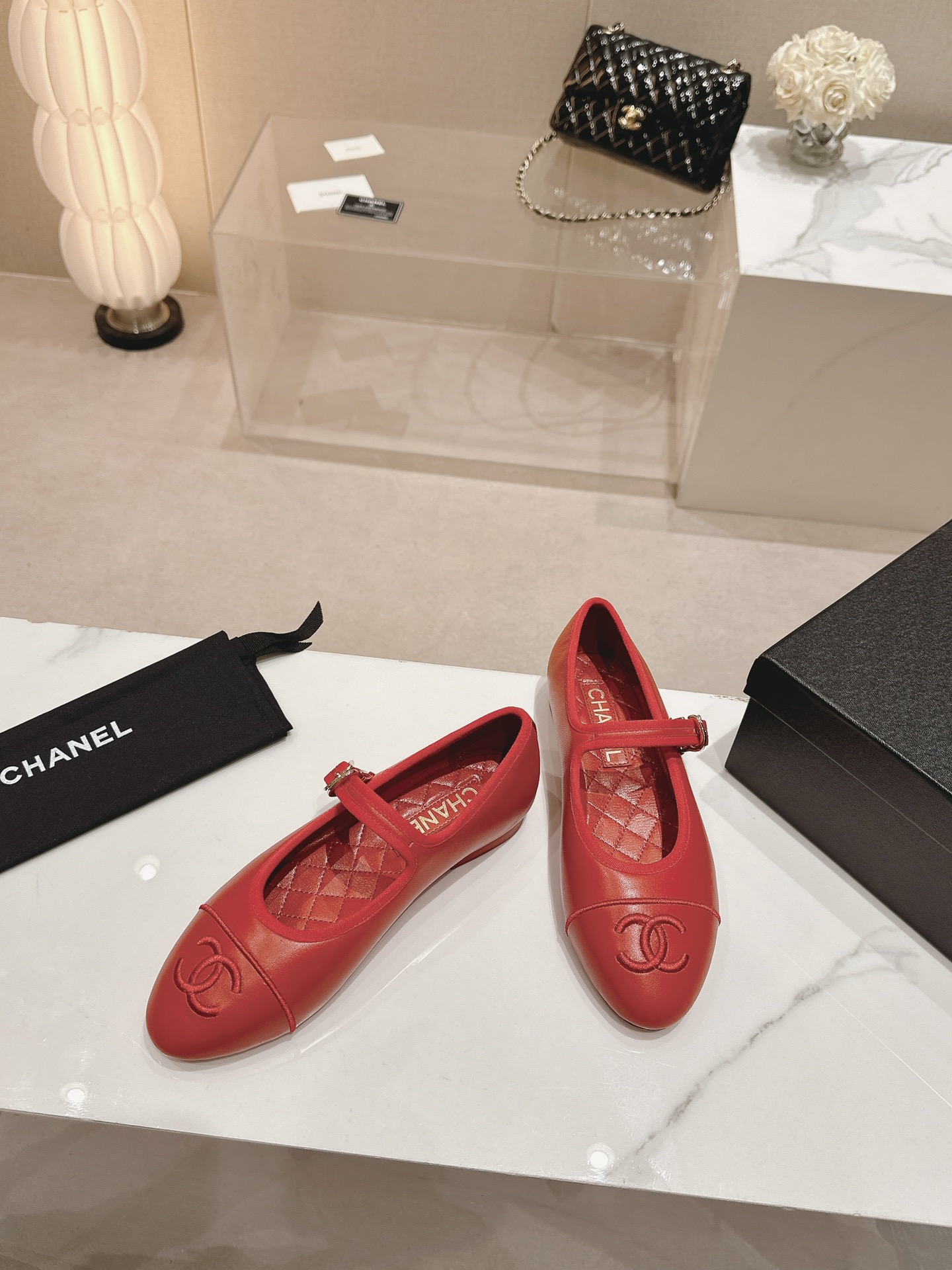 샤넬 발레리나 플랫