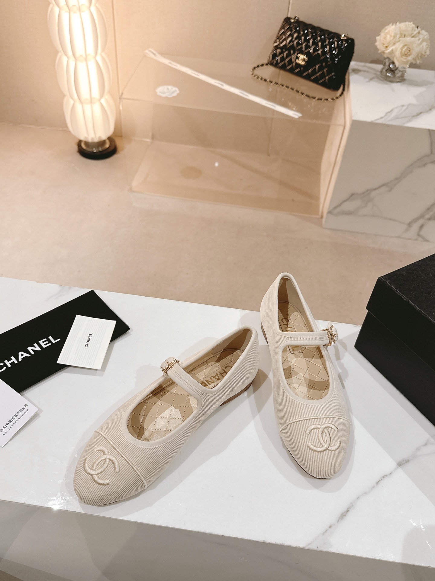 샤넬 발레리나 플랫