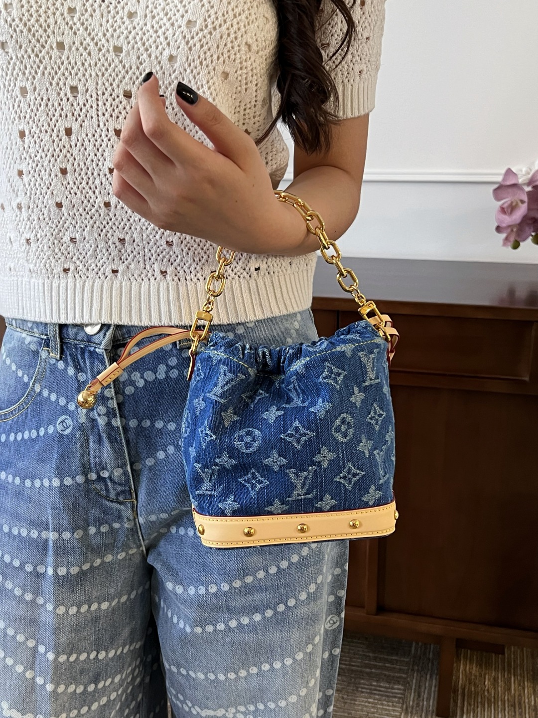 루이비통 나노 노에 모노그램