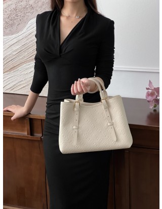 루이비통 바빌론 토트PM 크림