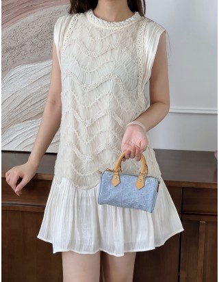 루이비통 모노그램 데님 나노 스피디