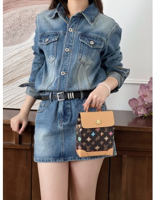 루이비통 나노 스티머 모노그램 브라운