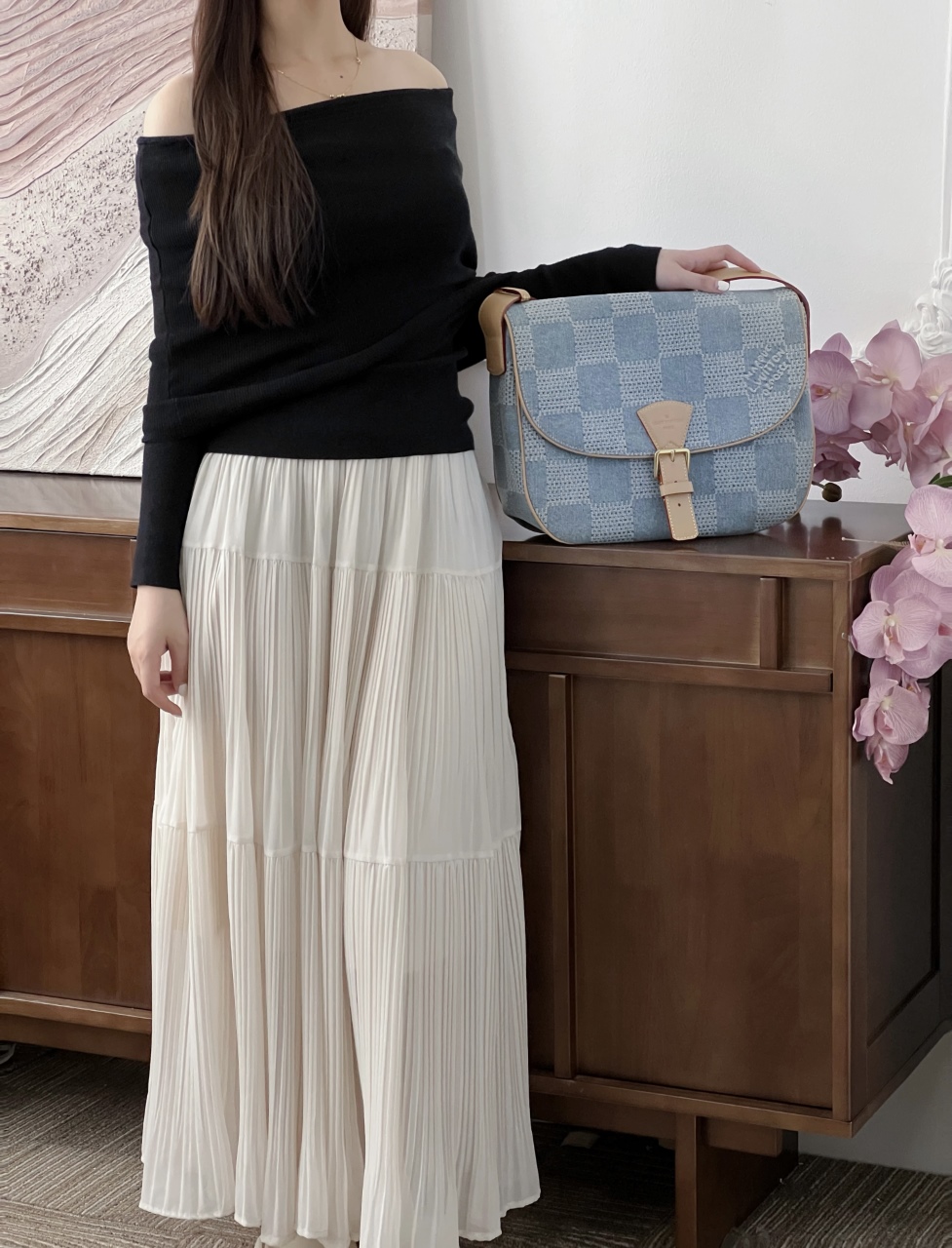 루이비통 몽수리 메신저 MM