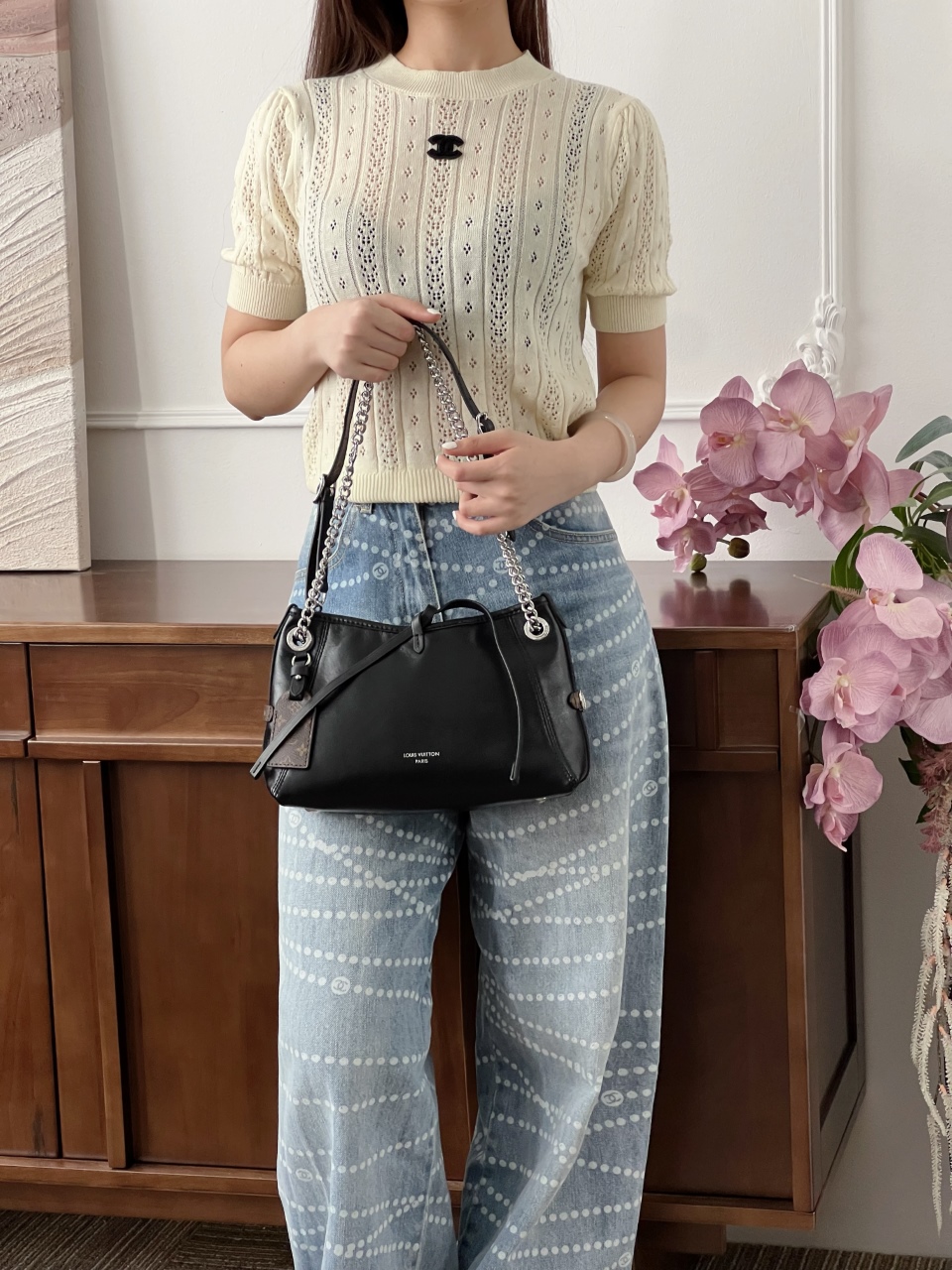 루이비통 캐리올 숄더백 BB