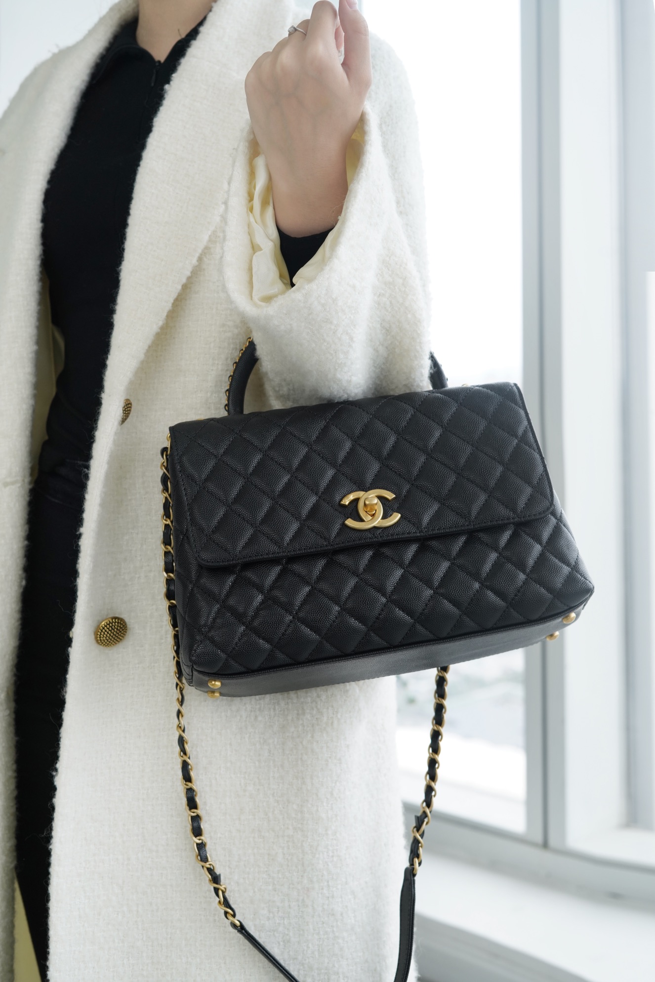 샤넬 코코 핸들 플립백