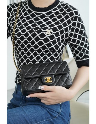 샤넬 23C 골드볼 미니 플랩백