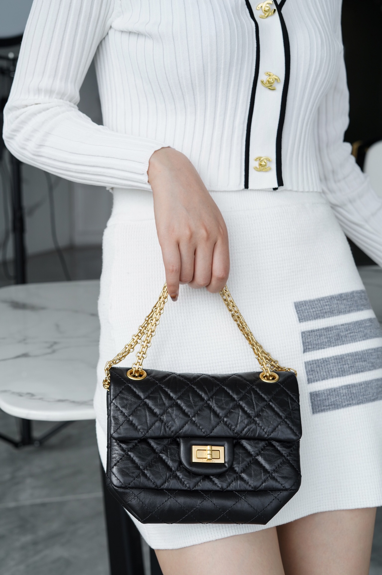 샤넬 빈티지 2.55 뉴미니