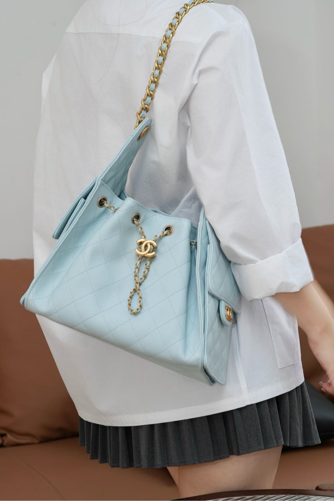 샤넬 25 스몰 호보 백