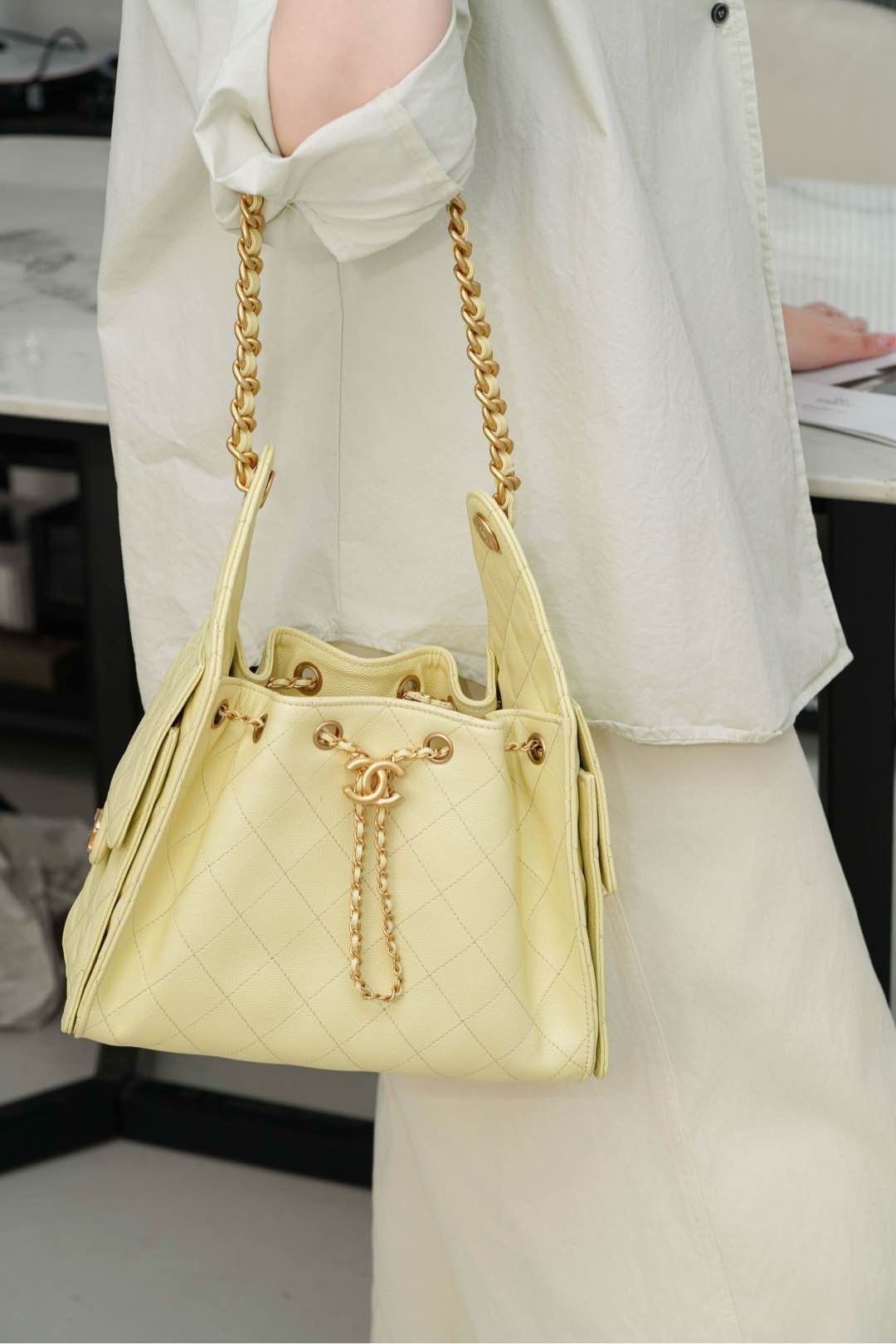 샤넬 25 스몰 호보 백