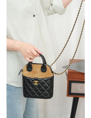 샤넬 25A 스웨이드 / 카프스킨 백