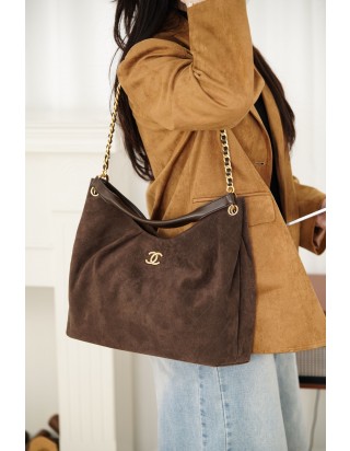 샤넬 맥시 호보 백