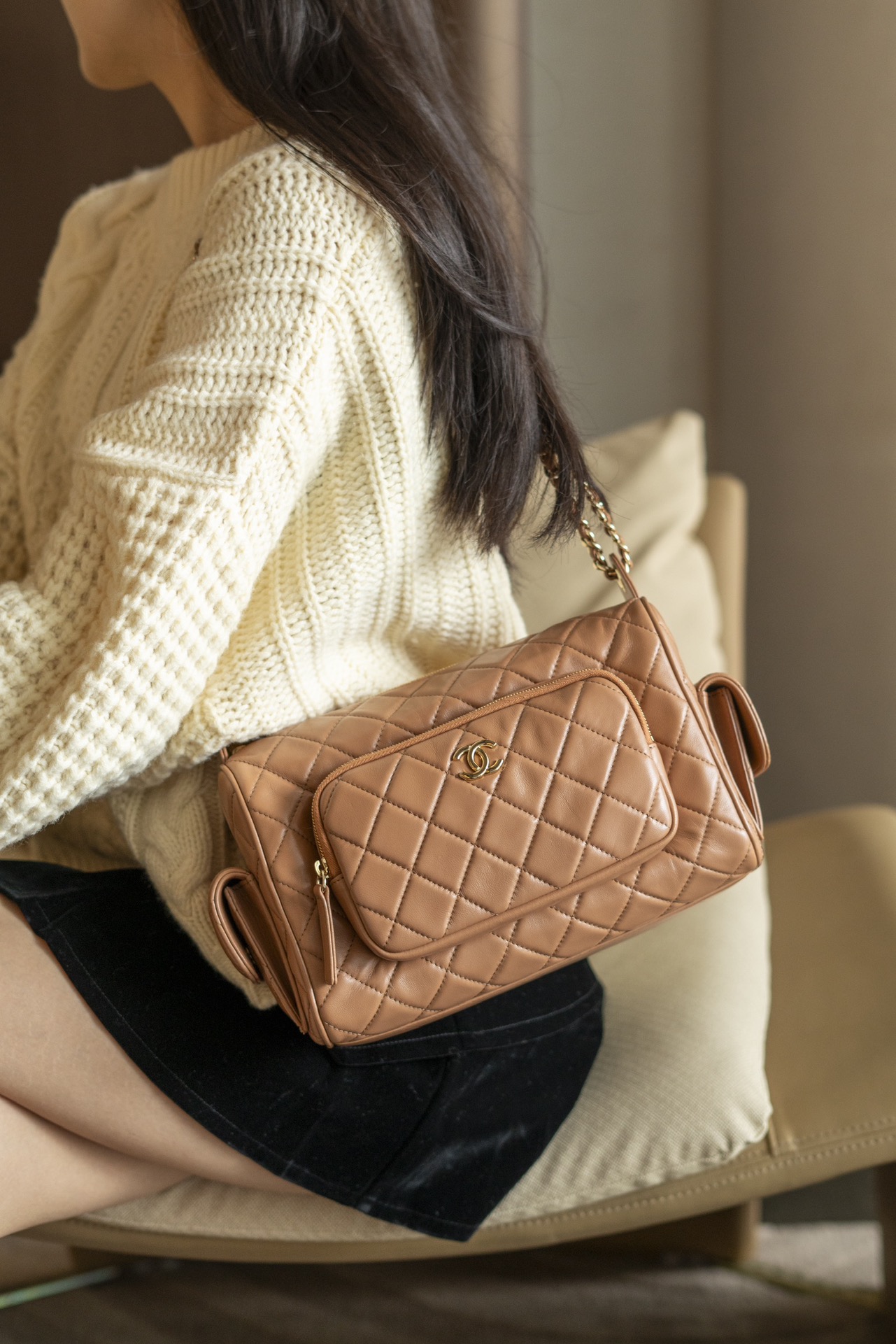 샤넬 카메라 케이스