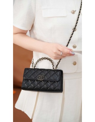 샤넬 25S 켈리 탑 핸들 체인 핸드백