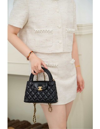 샤넬 켈리 라지 쇼핑백 23K