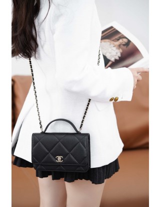 샤넬 탑 핸들 WOC