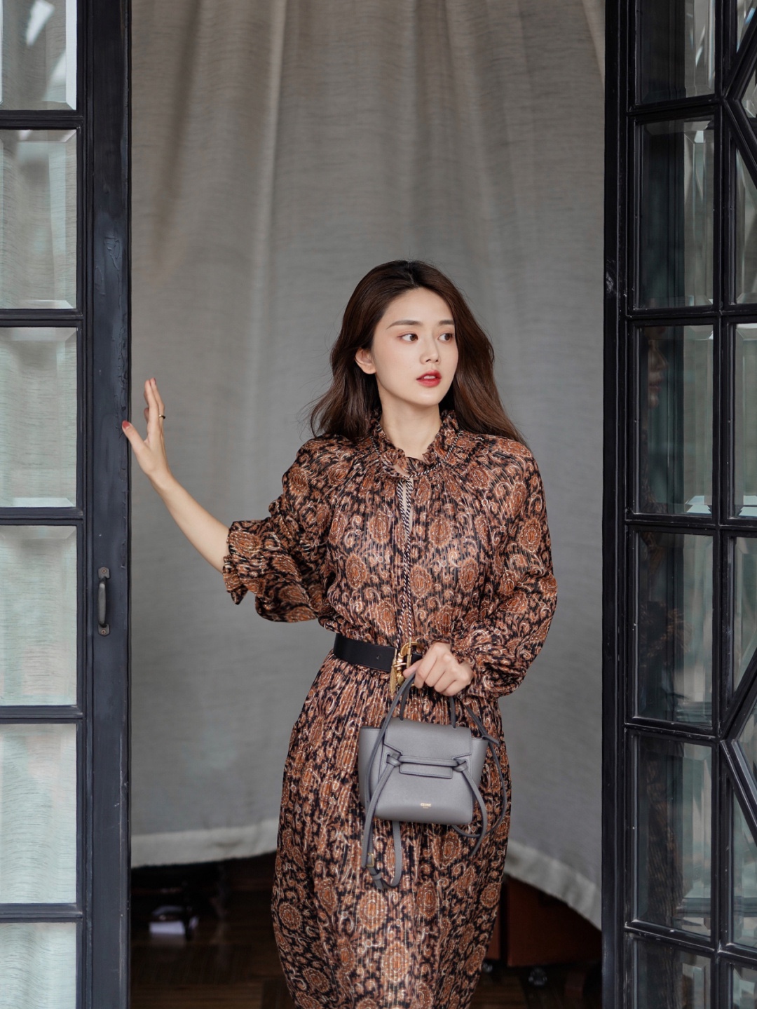 셀린느 피코 벨트 백