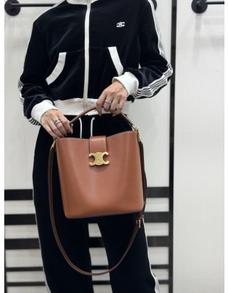 셀린느 미디움 루이스 버킷 백