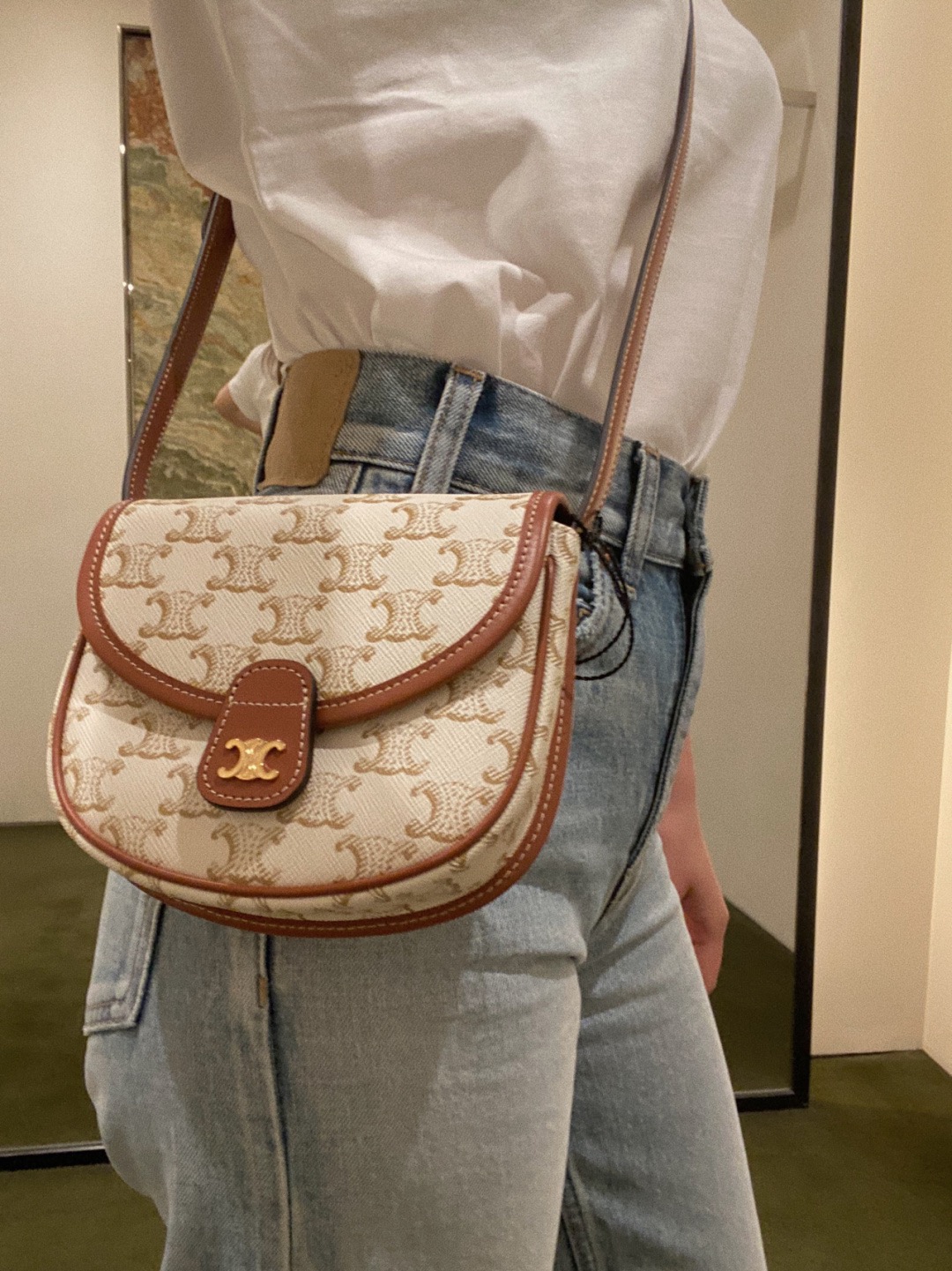 셀린느 미니 베사체 백