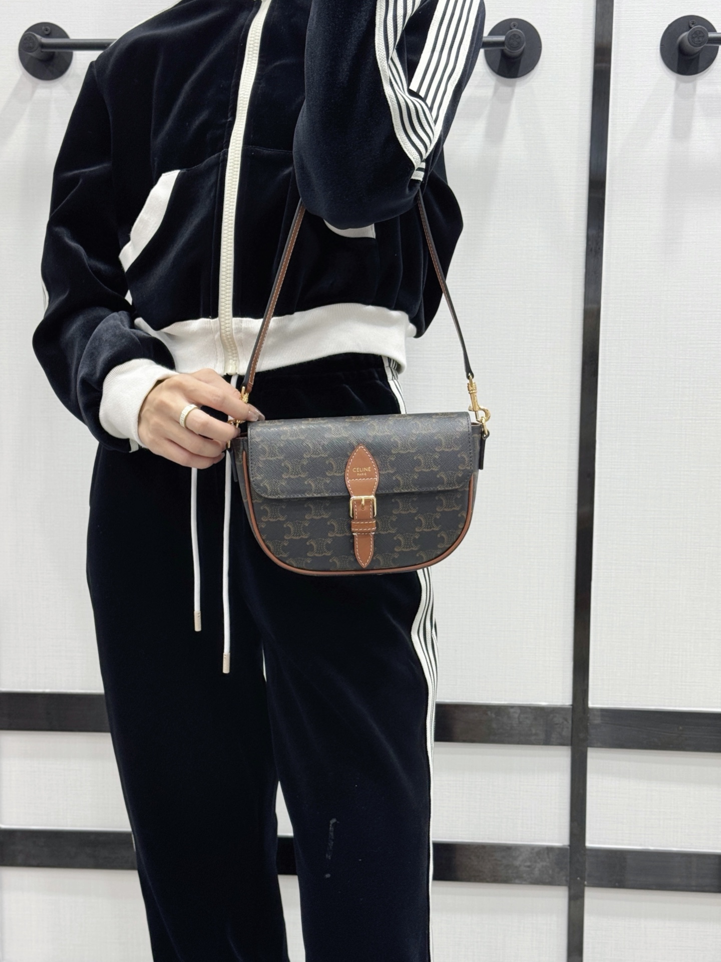 셀린느 미니 베사체 백