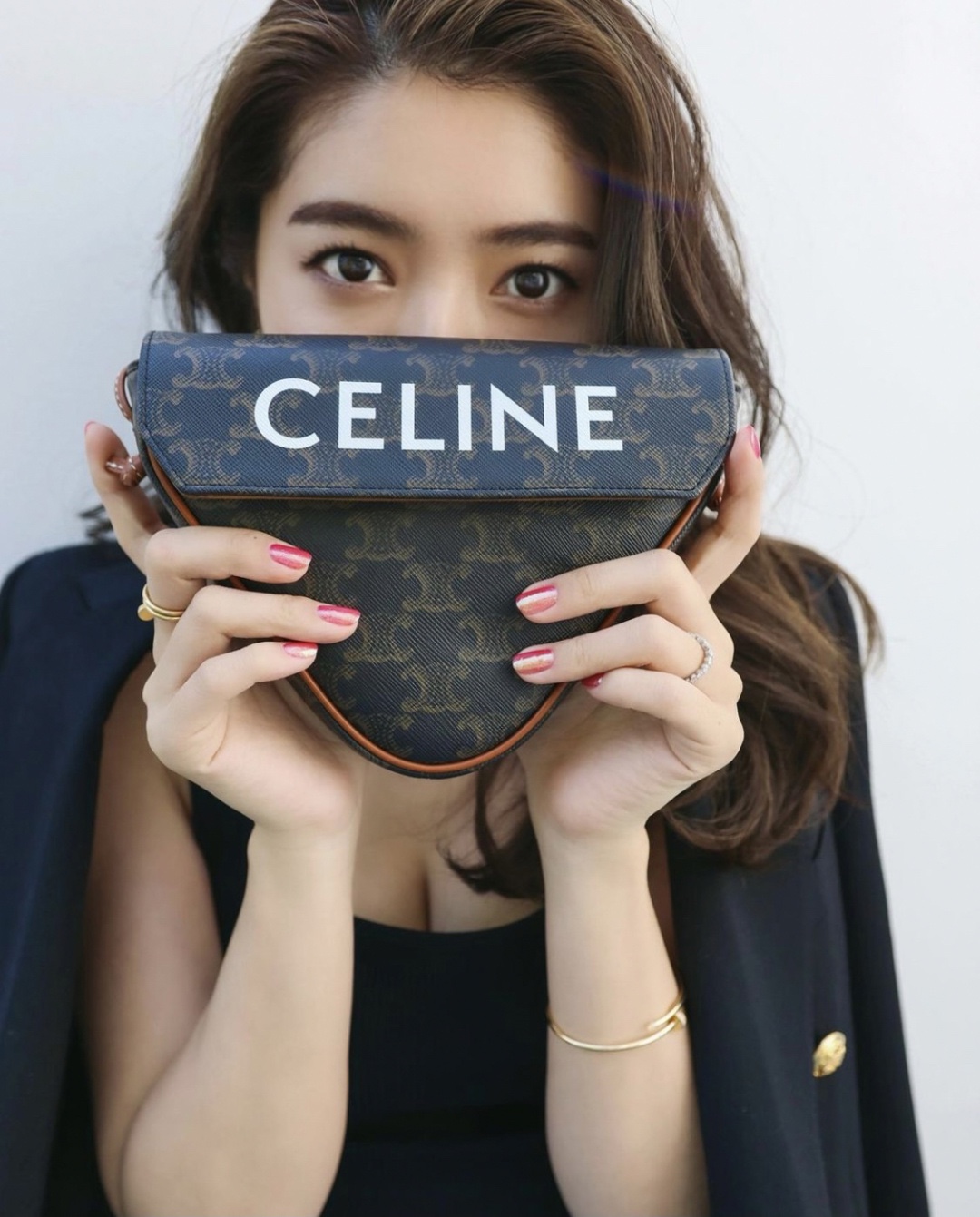 셀린느 트리옹프 트라이앵글 백