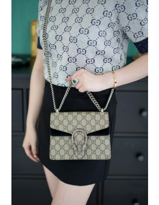 구찌 디오니서스 GG 슈프림 숄더백