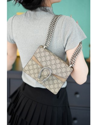 구찌 디오니서스 GG 슈프림 숄더백
