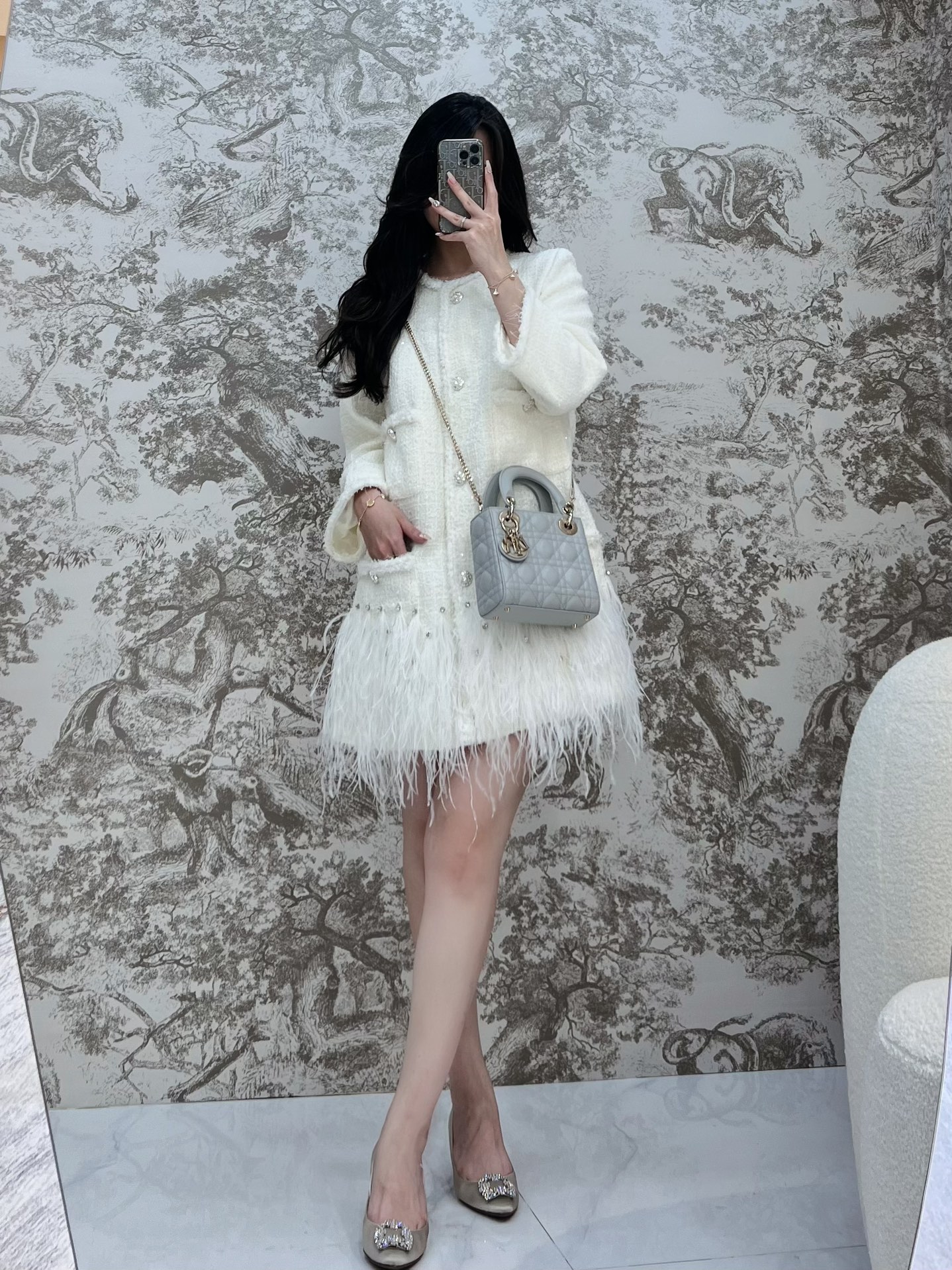 디올 레이디 미니 백