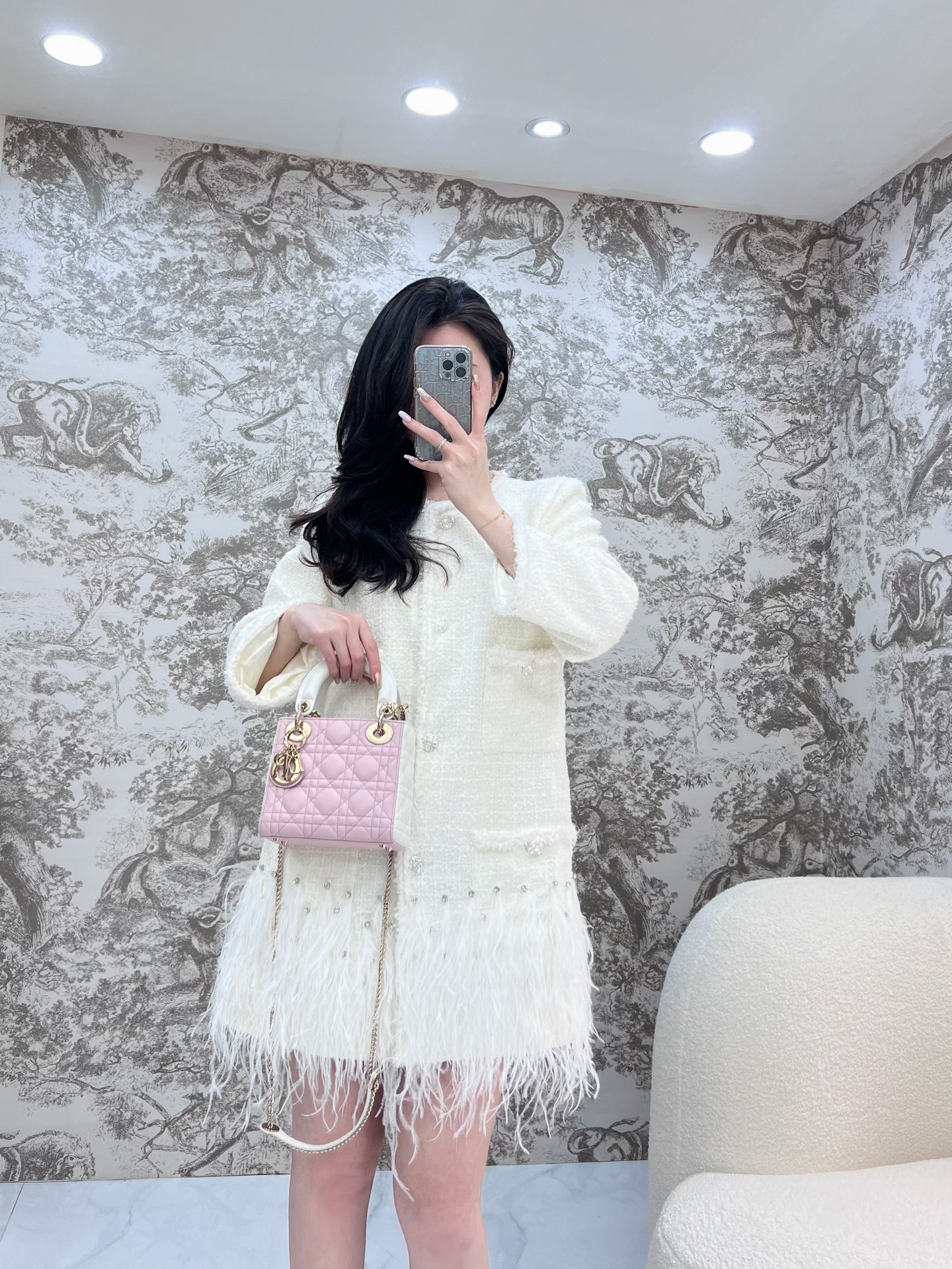 디올 레이디 미니 백