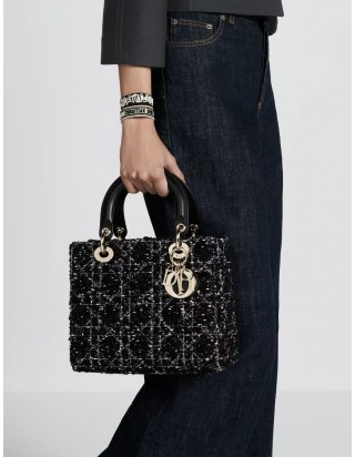 디올 레이디 미디움 백