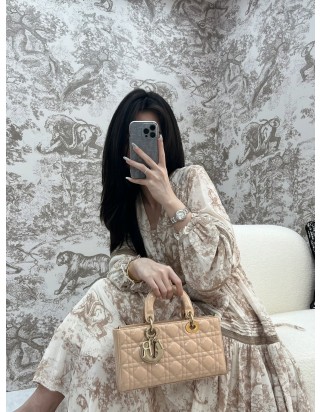 디올 레이디 디 조이 미디움 백