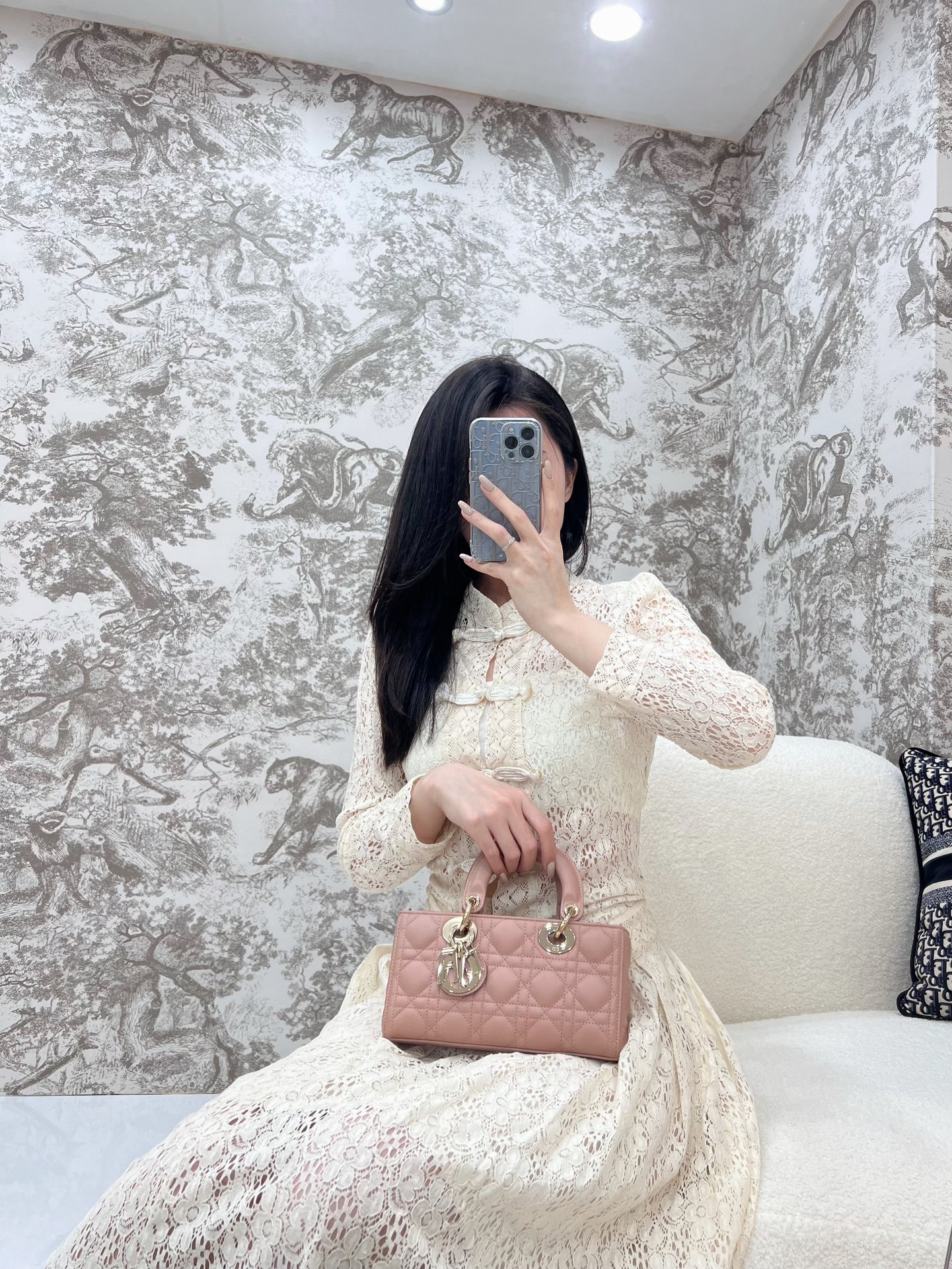 디올 레이디 디 조이 백 스몰 백