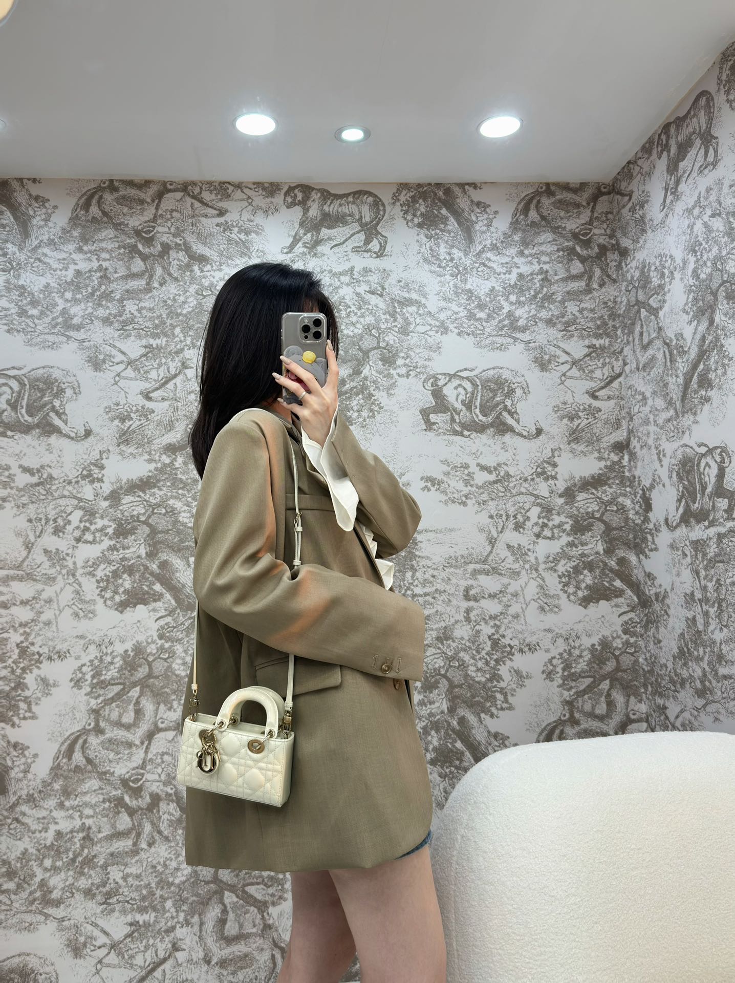 디올 레이디 디 조이 백 미니