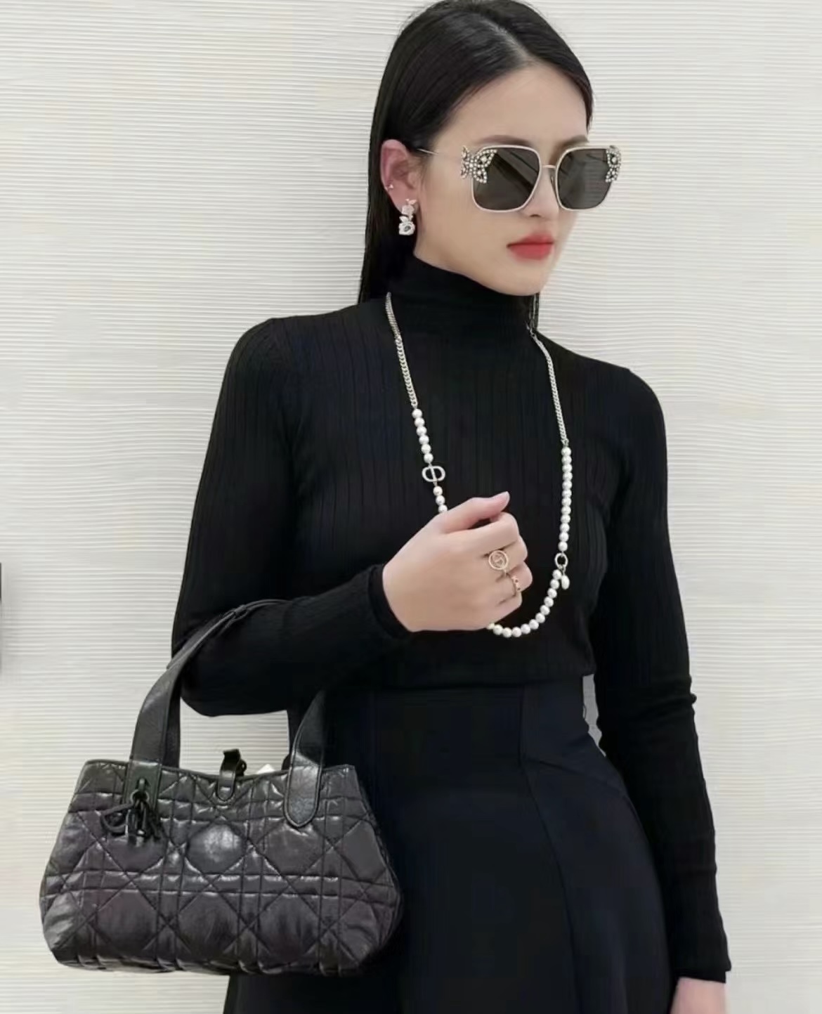 디올 뚜주흐 토트백 스몰