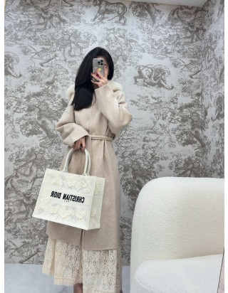 디올 북 토트백 화이트 미디움