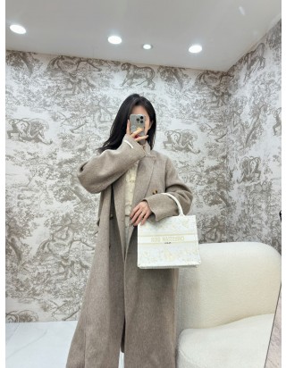 디올 북 토트백 화이트 골드 스몰