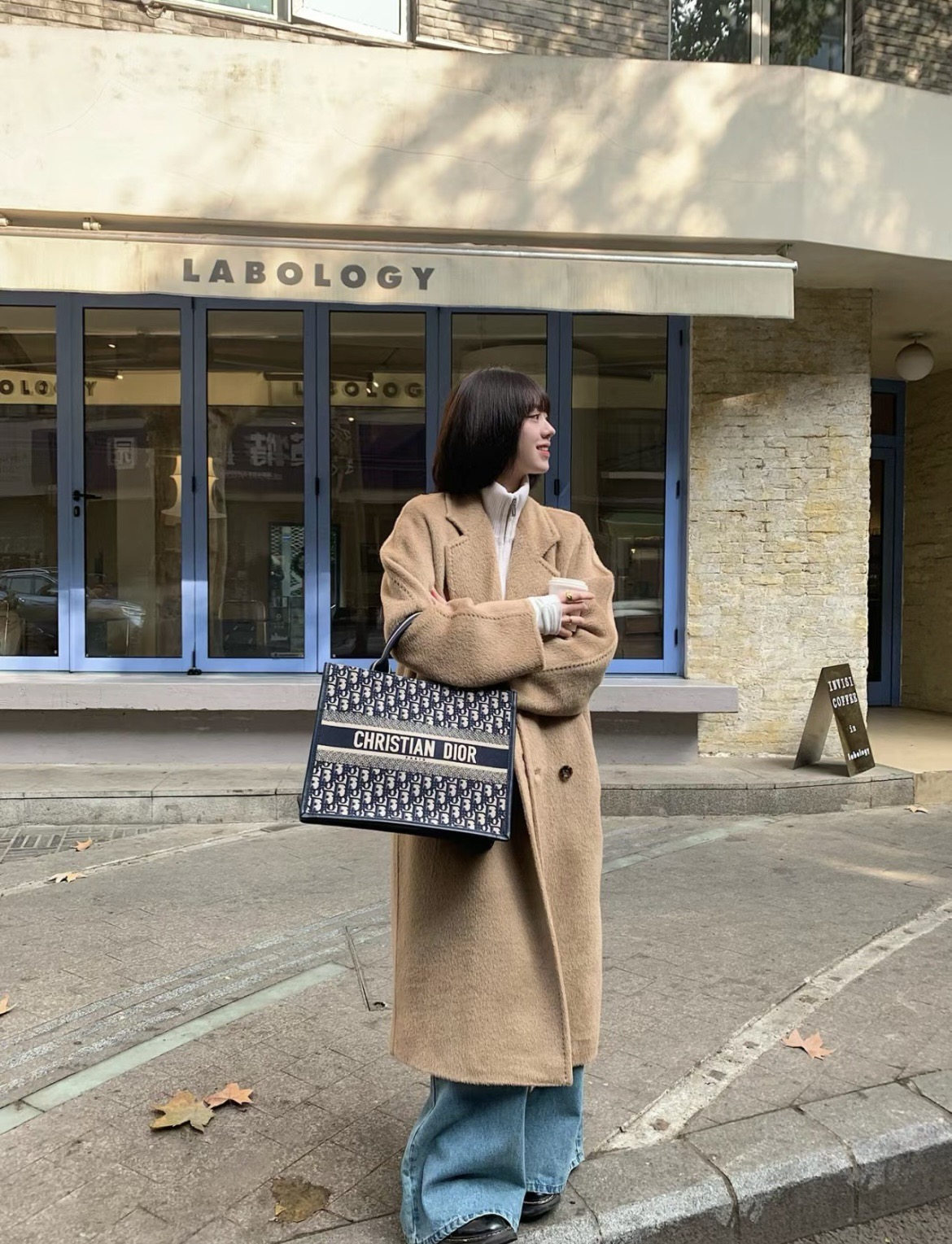 디올 북 토트백 미디움