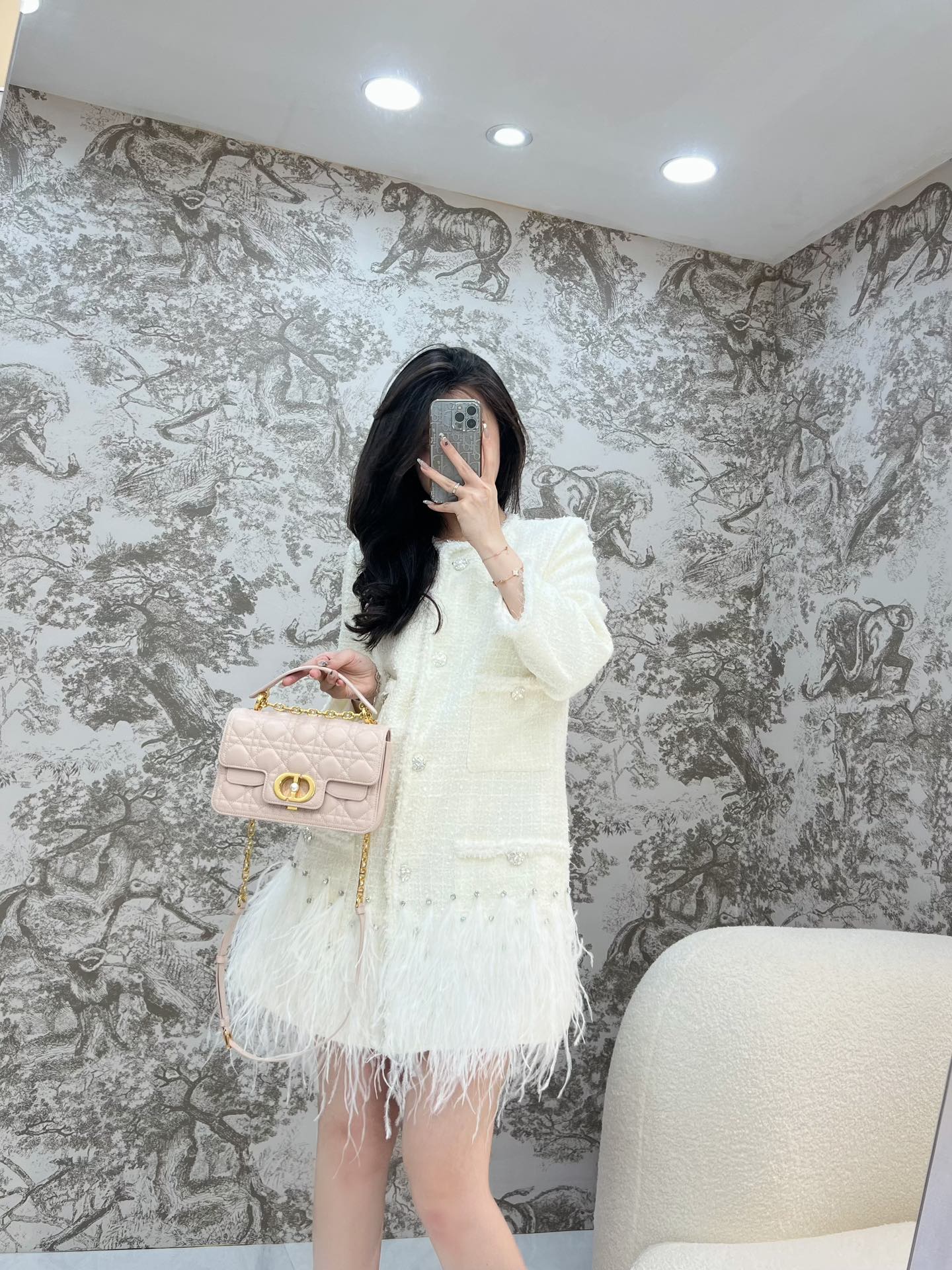 디올 졸리 탑 핸들백 스몰