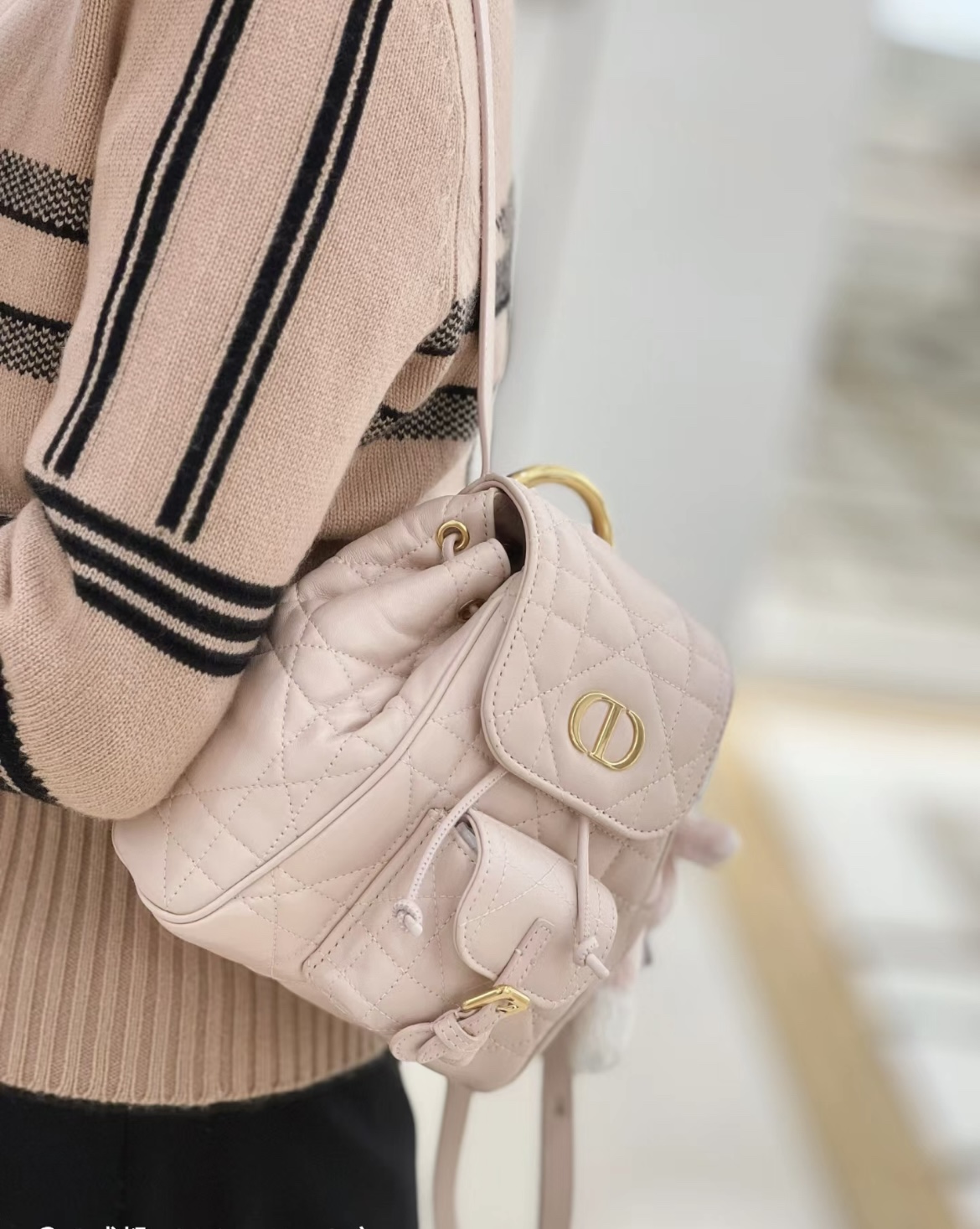 디올 카로 스몰 백팩