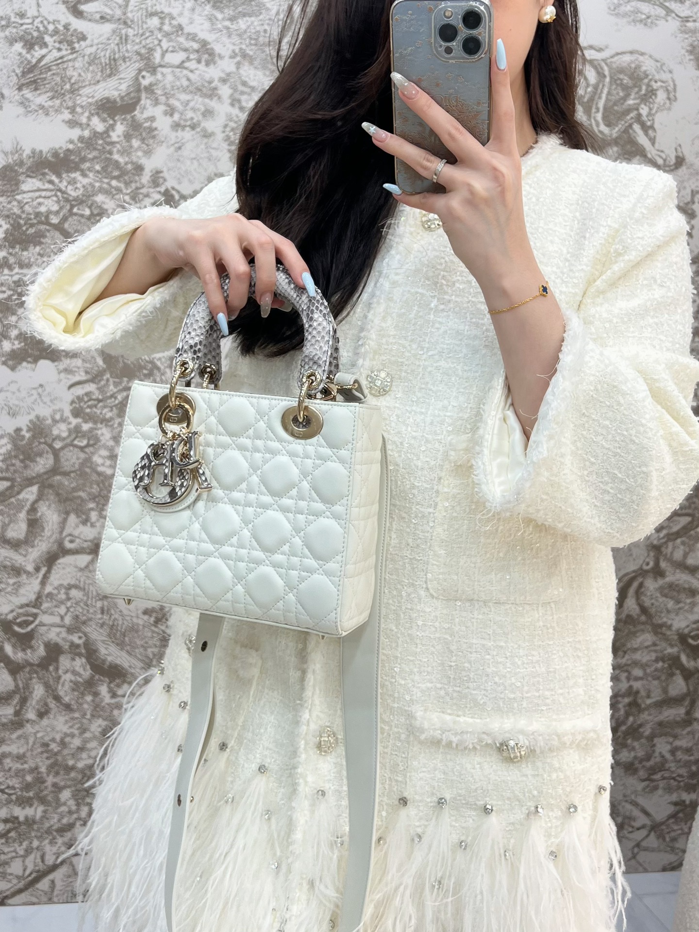 레이디 디올 마이 ABC 스몰백