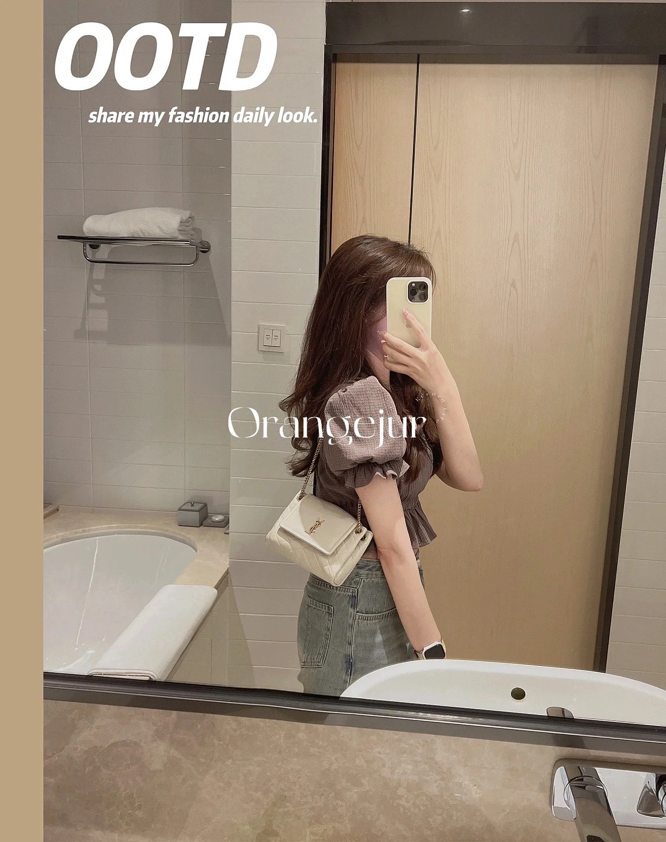 생로랑 놀리타 미니백