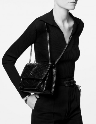 생로랑 니키 크로스백 스몰