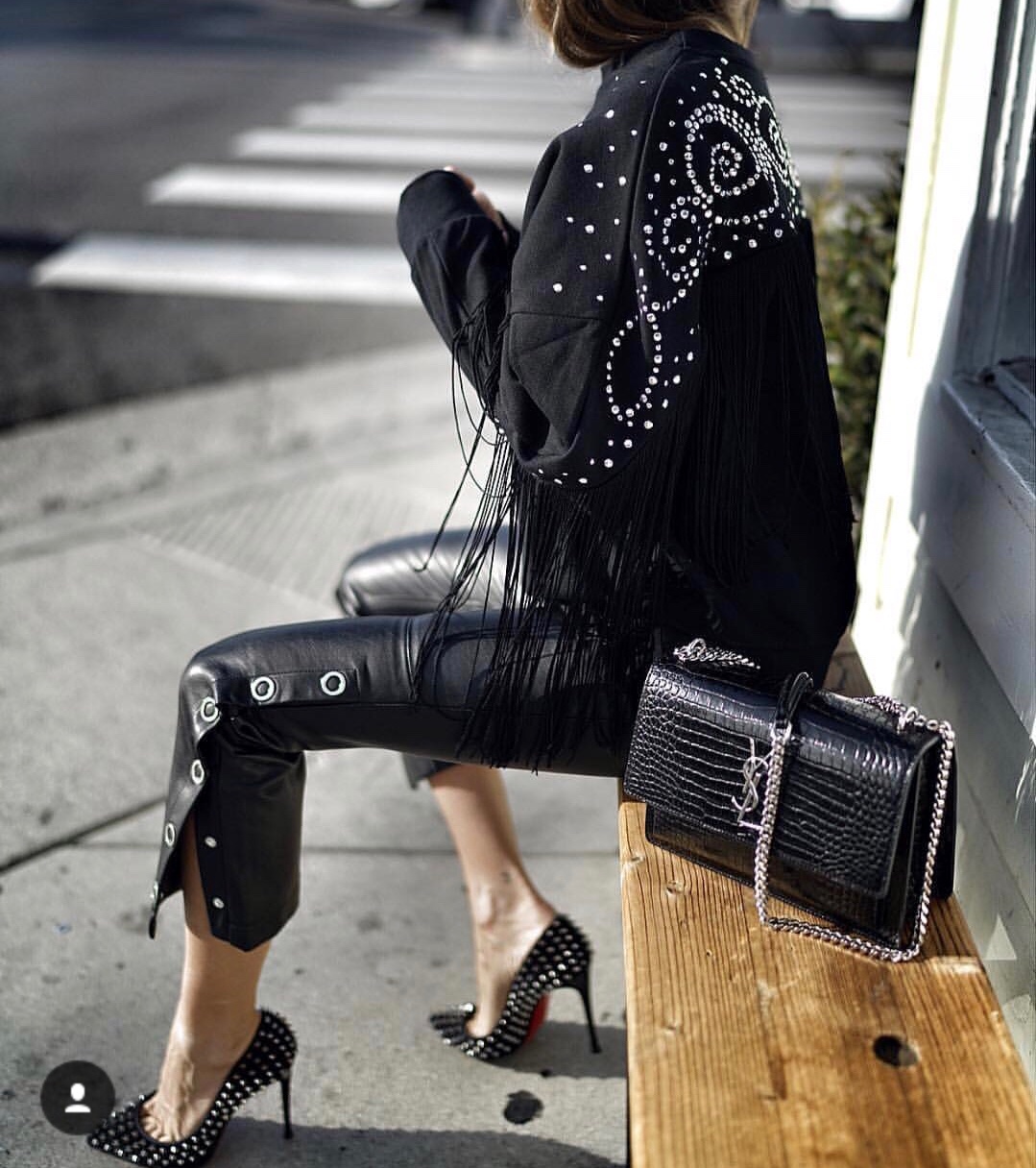 생로랑 선셋 핸드백