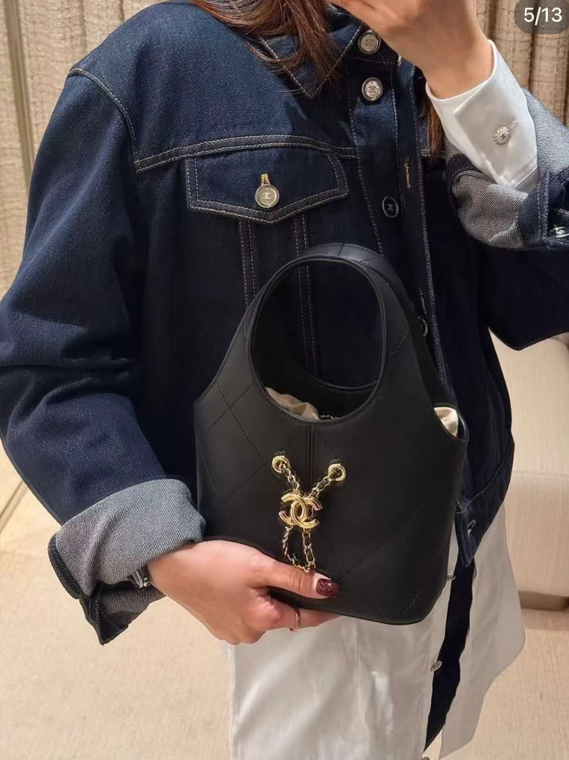 샤넬 스몰 쇼핑백