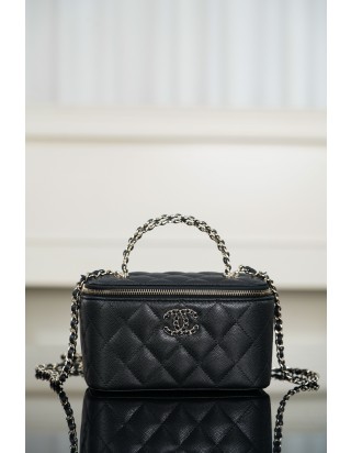 샤넬 베니티 탑 핸들백 스몰
