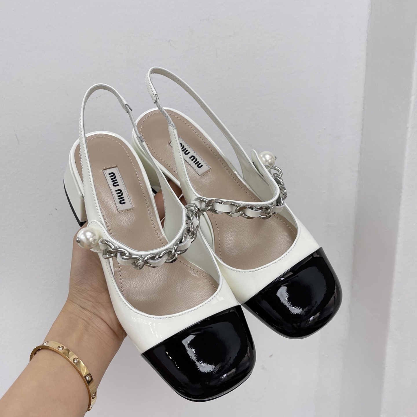 미우미우 페이던트 투톤