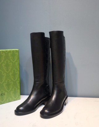 구찌 마이크로구찌시마 니하이 라이딩 부츠